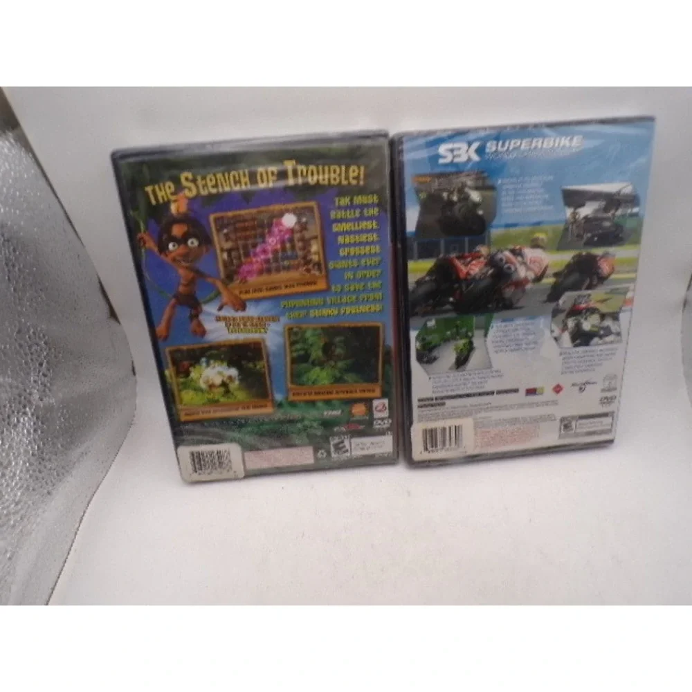 Sony PlayStation 2 PS2 Game Lot Tak Guardians of Gross SBK‎ Superbike Sealed NEW
